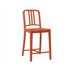 Load image into Gallery viewer, 111 Navy Counter Stool Emeco Persimmon 
