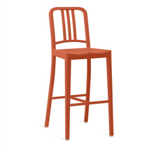 Load image into Gallery viewer, 111 Navy Barstool Emeco Persimmon 
