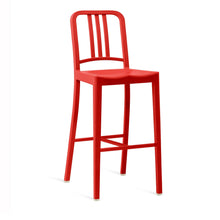 Load image into Gallery viewer, 111 Navy Barstool Emeco Red 
