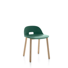 Load image into Gallery viewer, Alfi Chair, Low Back Emeco Green Ash 
