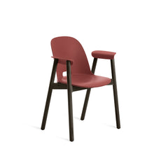Load image into Gallery viewer, Alfi Armchair Emeco Red Dark Stained Ash 
