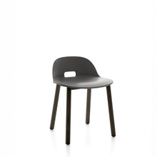 Load image into Gallery viewer, Alfi Chair, Low Back Emeco Dark Grey Dark Stained Ash 
