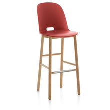 Load image into Gallery viewer, Alfi Barstool, Highback Emeco Red Ash 
