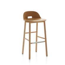 Load image into Gallery viewer, Alfi Barstool, Low Back Emeco Sand Ash 
