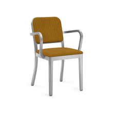 Load image into Gallery viewer, Navy Officer Armchair Dining Arm Chairs Emeco Kvadrat Phlox 443 
