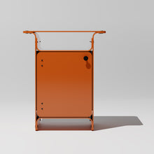 Load image into Gallery viewer, Foundation End Table w/ door Side Tables Bestcase Orange 
