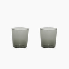 Load image into Gallery viewer, Smoke Glas Tumbler Small - 2 Pack Water Glasses Graf Lantz 
