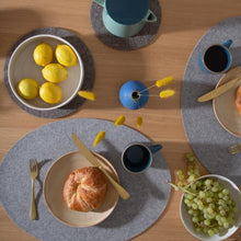 Load image into Gallery viewer, Oval Merino Wool Felt Placemat - Set of 4 Placemats Graf Lantz 
