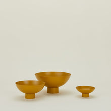 Load image into Gallery viewer, Essential Footed Bowl Catchalls Hawkins New York Mustard Small 
