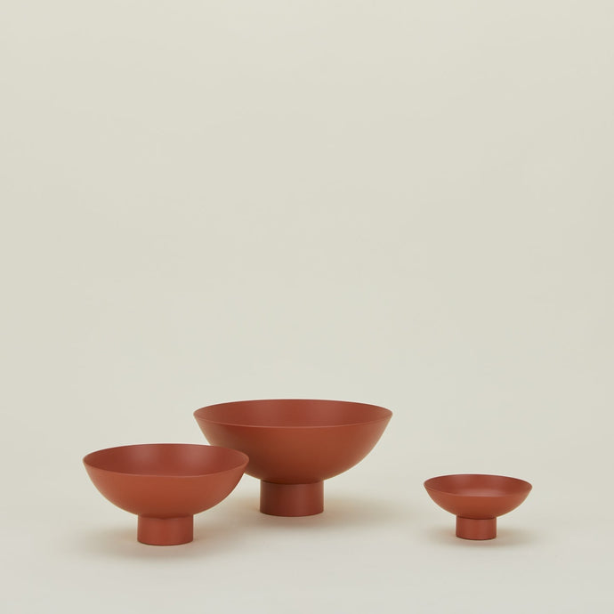 Essential Footed Bowl Catchalls Hawkins New York Terracotta Small 