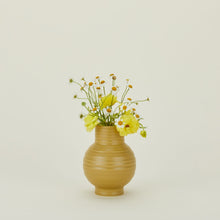 Load image into Gallery viewer, Essential Ceramic Vase Vases Hawkins New York Mustard Small 
