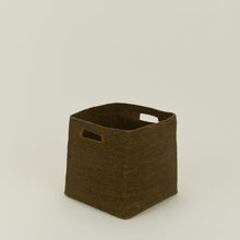 Load image into Gallery viewer, Essential Square Basket Baskets Hawkins New York Olive 
