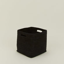 Load image into Gallery viewer, Essential Square Basket Baskets Hawkins New York Black 

