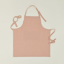 Load image into Gallery viewer, Essential Yarn Dyed Striped Apron Aprons Hawkins New York Blush /Terracotta 
