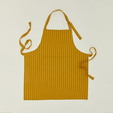 Load image into Gallery viewer, Essential Yarn Dyed Striped Apron Aprons Hawkins New York Mustard/Bronze 
