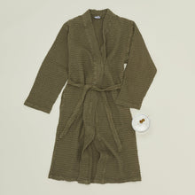 Load image into Gallery viewer, Simple Waffle Bath Robe Bath Towels Hawkins New York 
