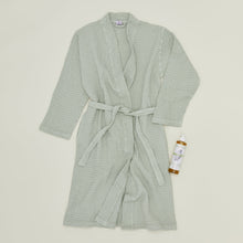 Load image into Gallery viewer, Simple Waffle Bath Robe Bath Towels Hawkins New York Sage Small 
