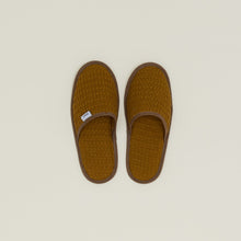 Load image into Gallery viewer, Simple Waffle Slippers Bath Towels Hawkins New York Bronze Small 
