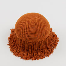 Load image into Gallery viewer, Joni Burnt Orange Poufs Huldraofnorway 
