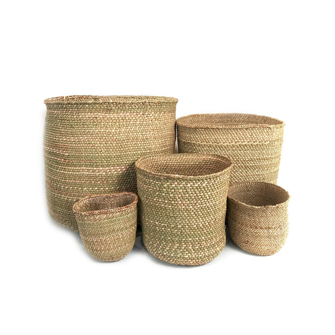 Iringa Basket Natural Storage Baskets Powered by People 5 inch 