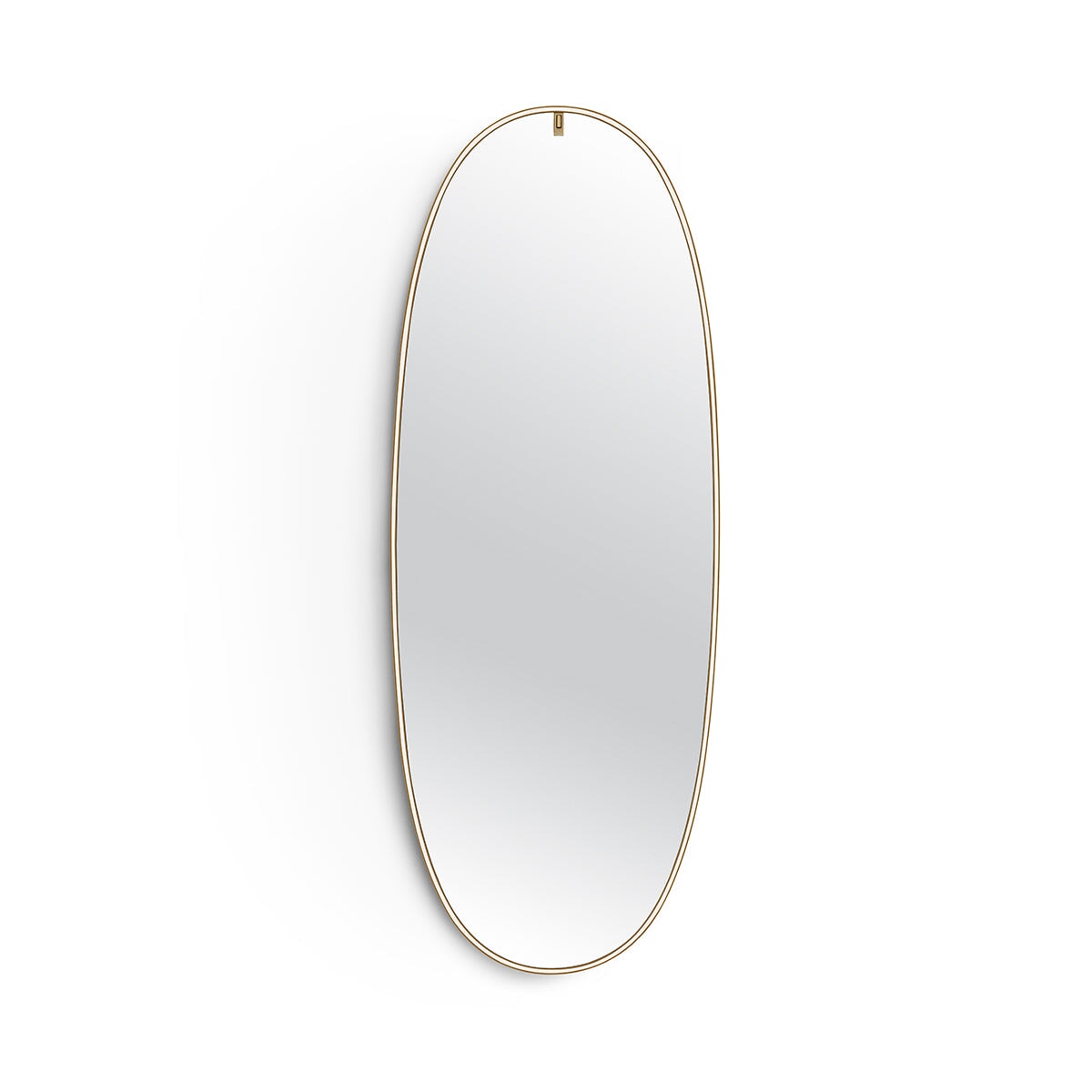 La Plus Belle Wall Mirror Lamp Wall Mirrors FLOS Polished Bronze Hardwired 