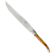 Load image into Gallery viewer, Laguiole Bread Knife Bread Knives Forge de Laguiole Juniper - Satin 
