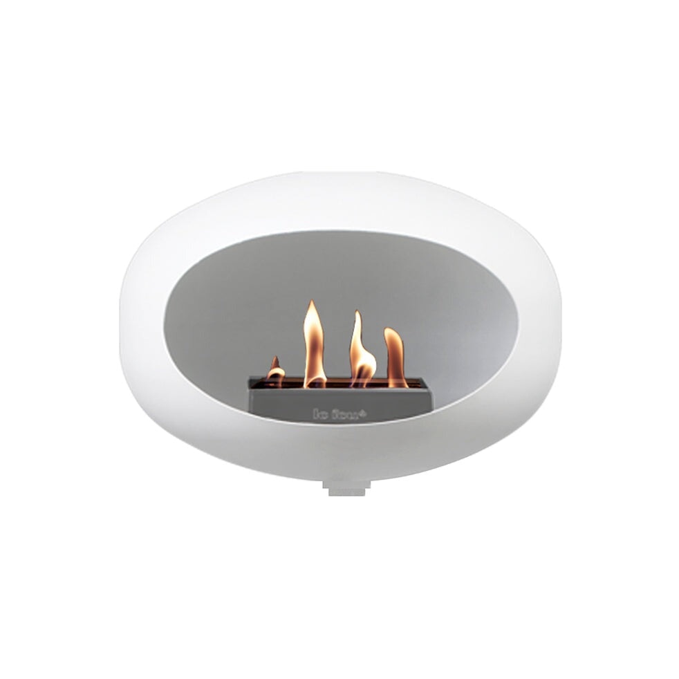 Bioethanol Wall Fireplace, White Fireplace Le Feu White 