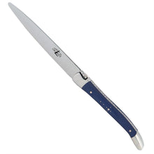 Load image into Gallery viewer, Letter Opener Blue Handle SPECIALTY Forge de Laguiole 
