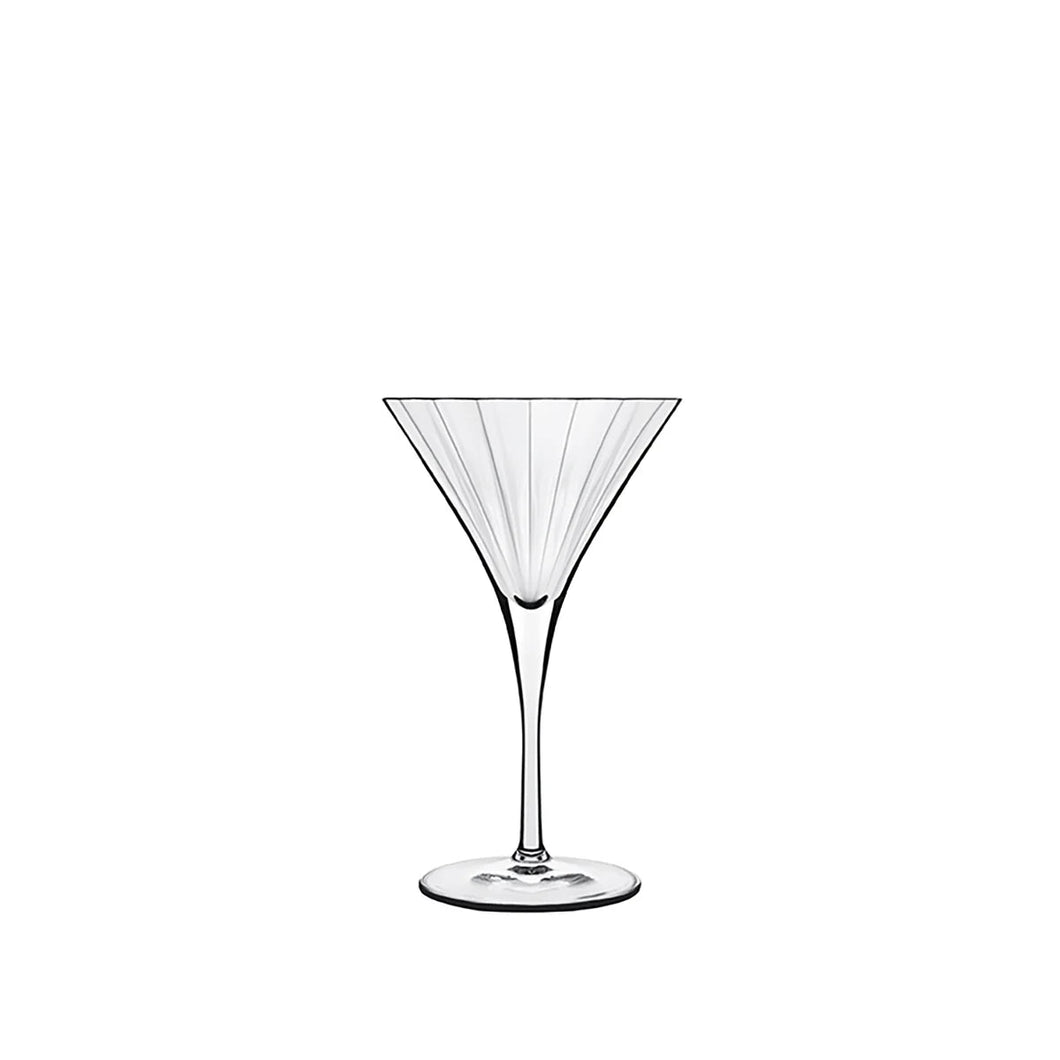 Bach Martini Glass, Set of 4 Cocktail Glasses Luigi Bormioli 