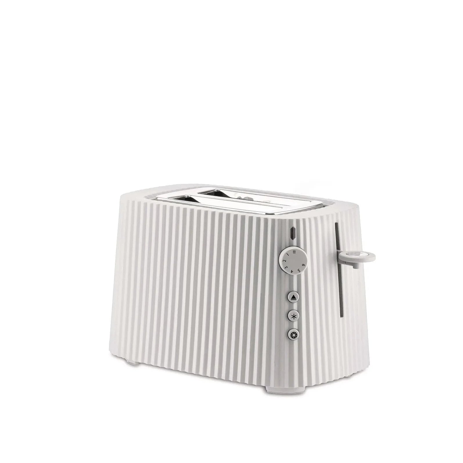 Plissé Toaster Toasters Alessi White 