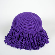 Load image into Gallery viewer, Joni Purple Poufs Huldraofnorway 
