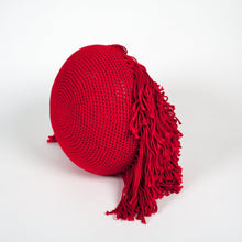 Load image into Gallery viewer, Joni Red Poufs Huldraofnorway 
