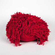 Load image into Gallery viewer, Joni Red Poufs Huldraofnorway 
