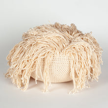 Load image into Gallery viewer, Joni Cream Poufs Huldraofnorway 
