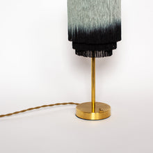 Load image into Gallery viewer, Stevie Table Lamp Grey/Blue - Black Table &amp; Desk Lamps Huldraofnorway 
