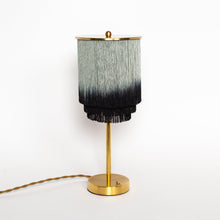 Load image into Gallery viewer, Stevie Table Lamp Grey/Blue - Black Table &amp; Desk Lamps Huldraofnorway 
