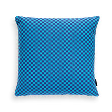 Load image into Gallery viewer, Checker Throw Pillow Throw Pillows Maharam Ultramarine/Turquoise 
