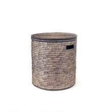 Load image into Gallery viewer, Black Malawi Basket - Medium Storage Baskets Powered by People 
