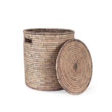 Load image into Gallery viewer, Brown Malawi Basket - Medium Storage Baskets Powered by People 
