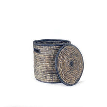 Load image into Gallery viewer, Black Malawi Basket - Small Storage Baskets Powered by People 
