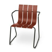 Load image into Gallery viewer, Ocean Chair Outdoor Dining Chairs Mater Burnt Red 
