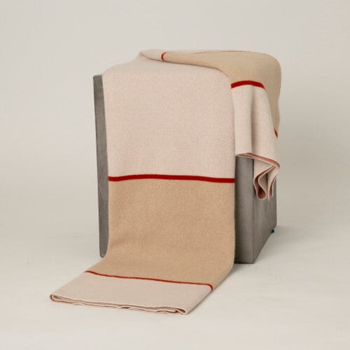 Modern Minimalist - Rust Hangai Mountain Textiles 