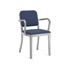 Load image into Gallery viewer, Navy Officer Armchair Dining Arm Chairs Emeco Kvadrat Reflect 694 
