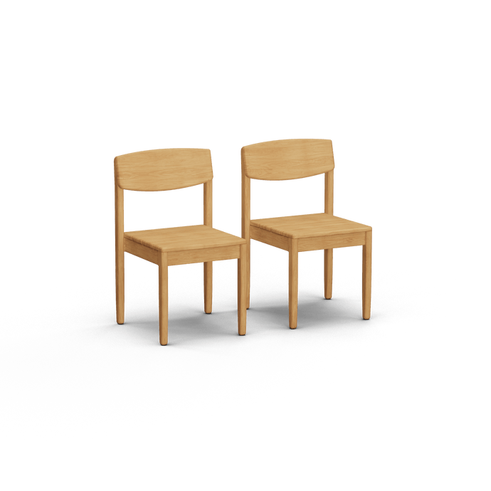 Dunes Teak Dining Chairs (Set of 2) Outdoor Dining Chairs Burrow 