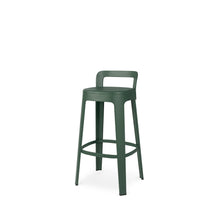 Load image into Gallery viewer, Ombra Stool with Backrest Bar Stools RS Barcelona Green Bar 
