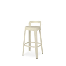 Load image into Gallery viewer, Ombra Stool with Backrest Bar Stools RS Barcelona Grey Bar 
