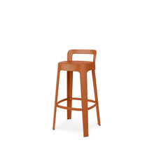 Load image into Gallery viewer, Ombra Stool with Backrest Bar Stools RS Barcelona Terracotta Bar 
