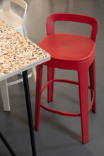 Load image into Gallery viewer, Ombra Stool with Backrest Bar Stools RS Barcelona 
