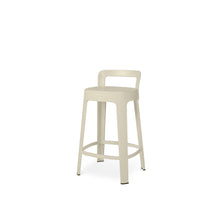 Load image into Gallery viewer, Ombra Stool with Backrest Bar Stools RS Barcelona Grey Counter 
