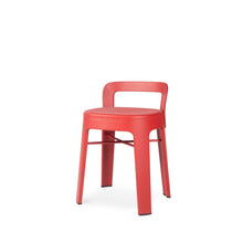 Load image into Gallery viewer, Ombra Stool with Backrest Bar Stools RS Barcelona Red Low 
